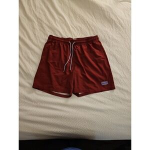 Bamboo Ave. Boundless Shorts in Maroon Red - XL